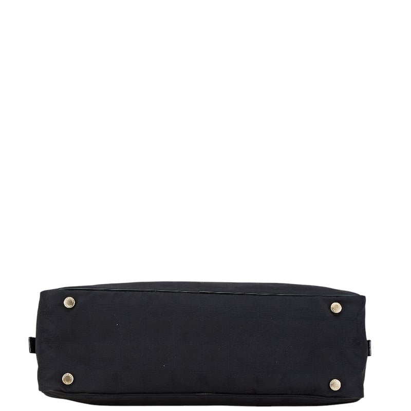 Chanel New Travel Line Nylon Leather Handbag