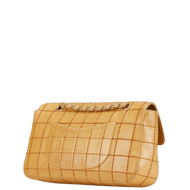 Chanel Choco Bar Lambskin Shoulder Bag