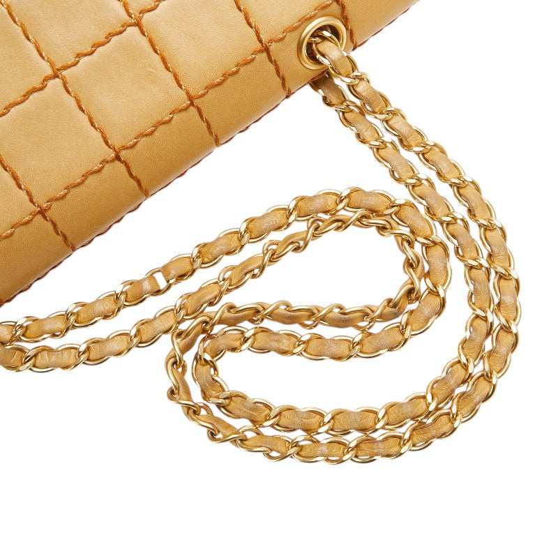 Chanel Choco Bar Lambskin Shoulder Bag