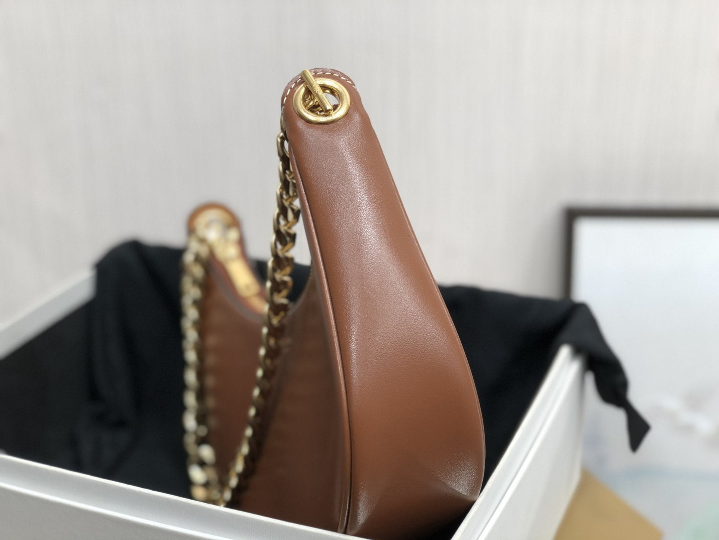 Top Quality Medium Ava Chain Brown For Women 10in/25cm 199583Top QualityQ.04LU