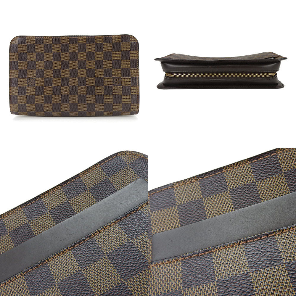LOUIS VUITTON business bag N51993 Damier Brown Saint Louis mens  d