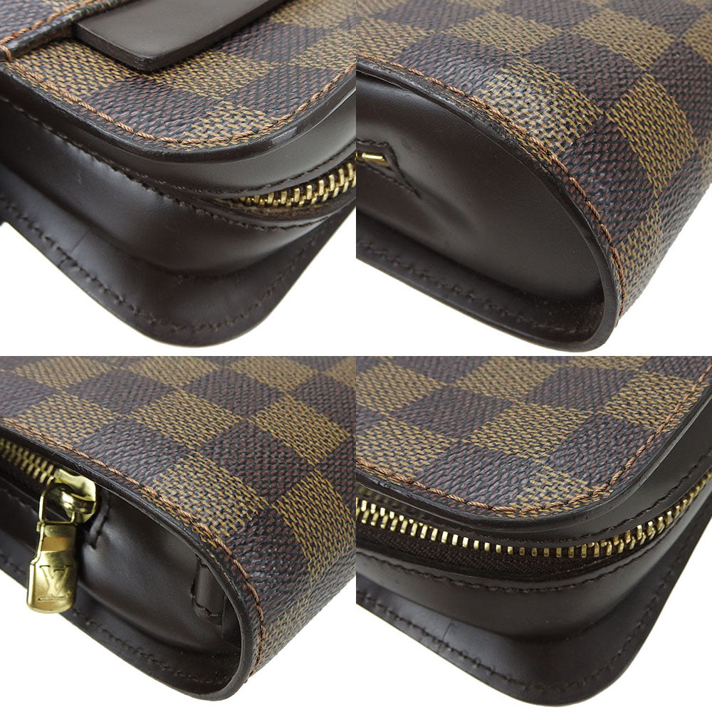 LOUIS VUITTON business bag N51993 Damier Brown Saint Louis mens  d