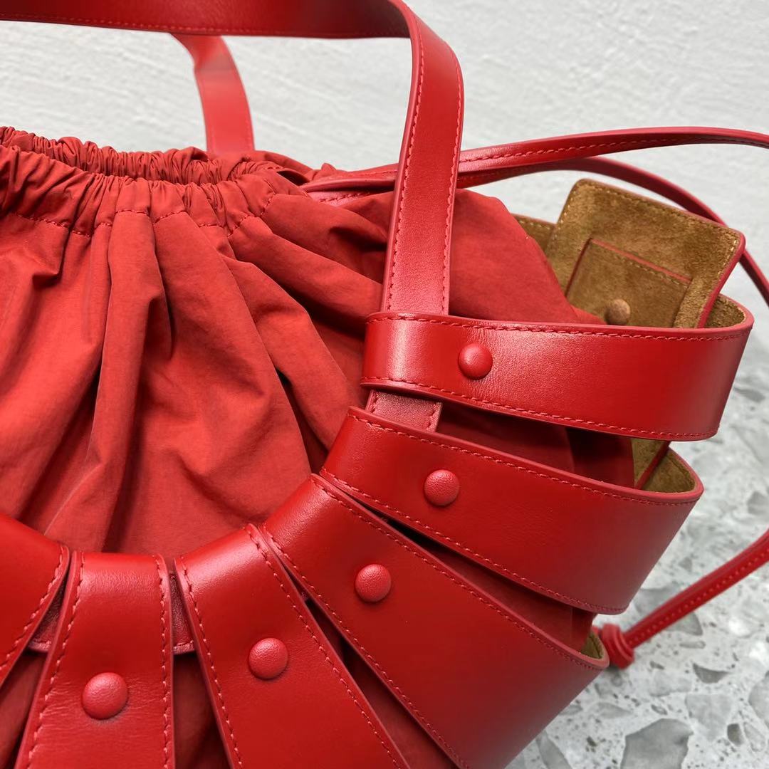 Top Quality MeTop Qualityum Shoulder Bag Red, For Women, Women’s Bags 8.6in/22cm