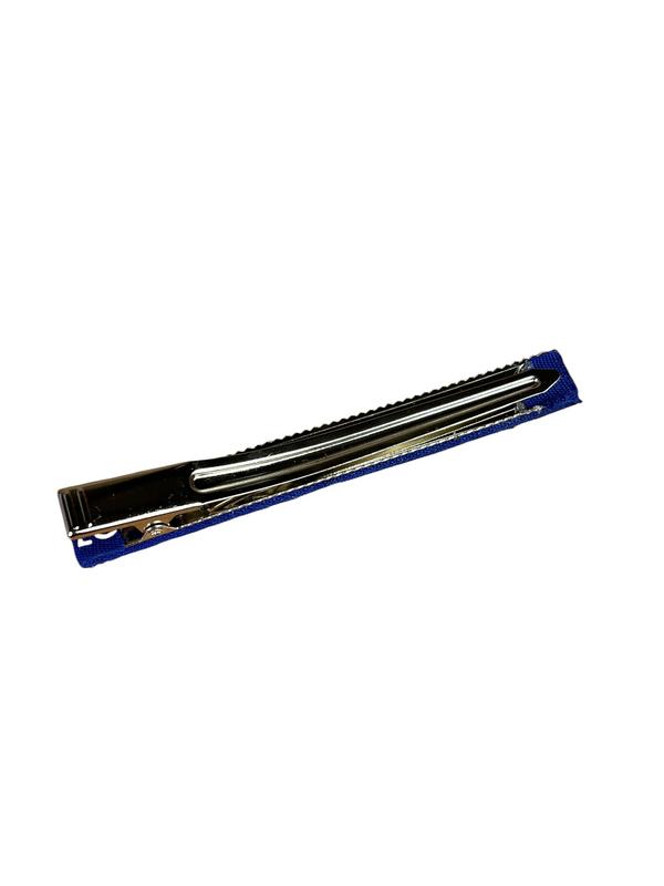 Louis Vuitton Blue Re-Purposed Ribbon Hair Clip