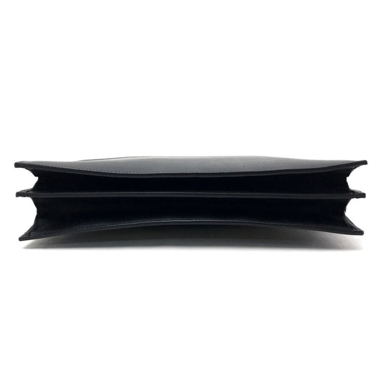 CELINE Clutch bag leather black Spring / Summer 2015 Tricolor Pocket Medium Clutch Women