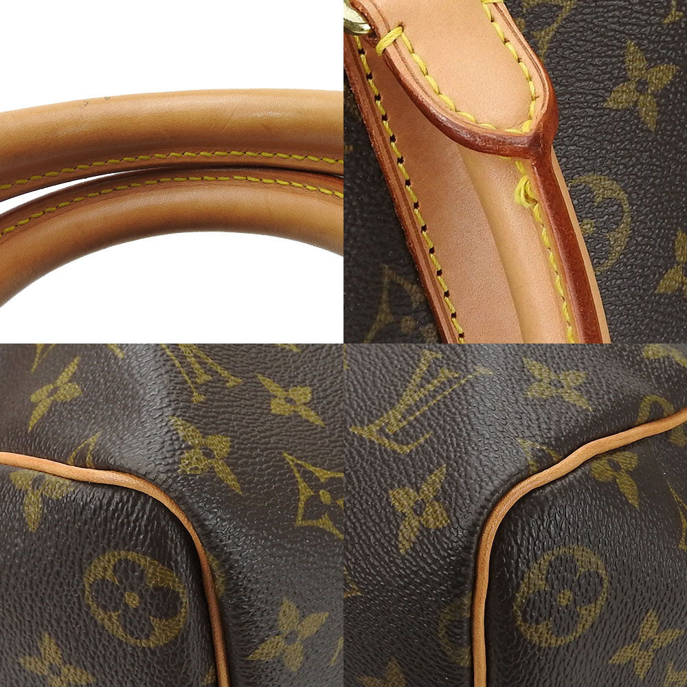 LOUIS VUITTON Boston Duffel bag M41428 Monogram, Tanned Leather Brown Keepall 45 unisex(Unisex)  d