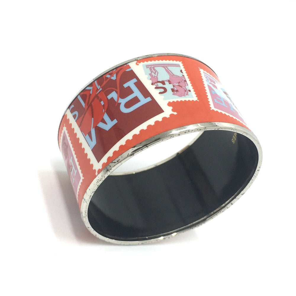 HERMES Bangle Cloisonne Orange Accessories Email TGM mens  d