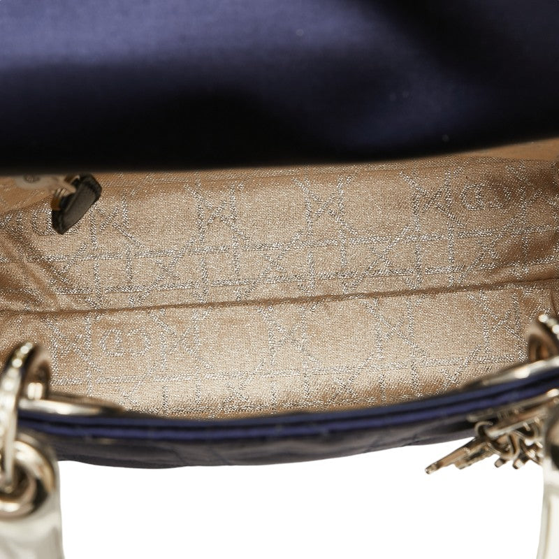 Dior Lady Dior Satin Handbag