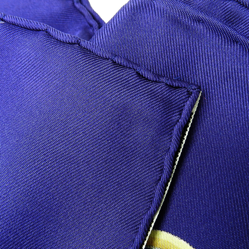 HERMES scarf silk Purple type Carre90 Women  d