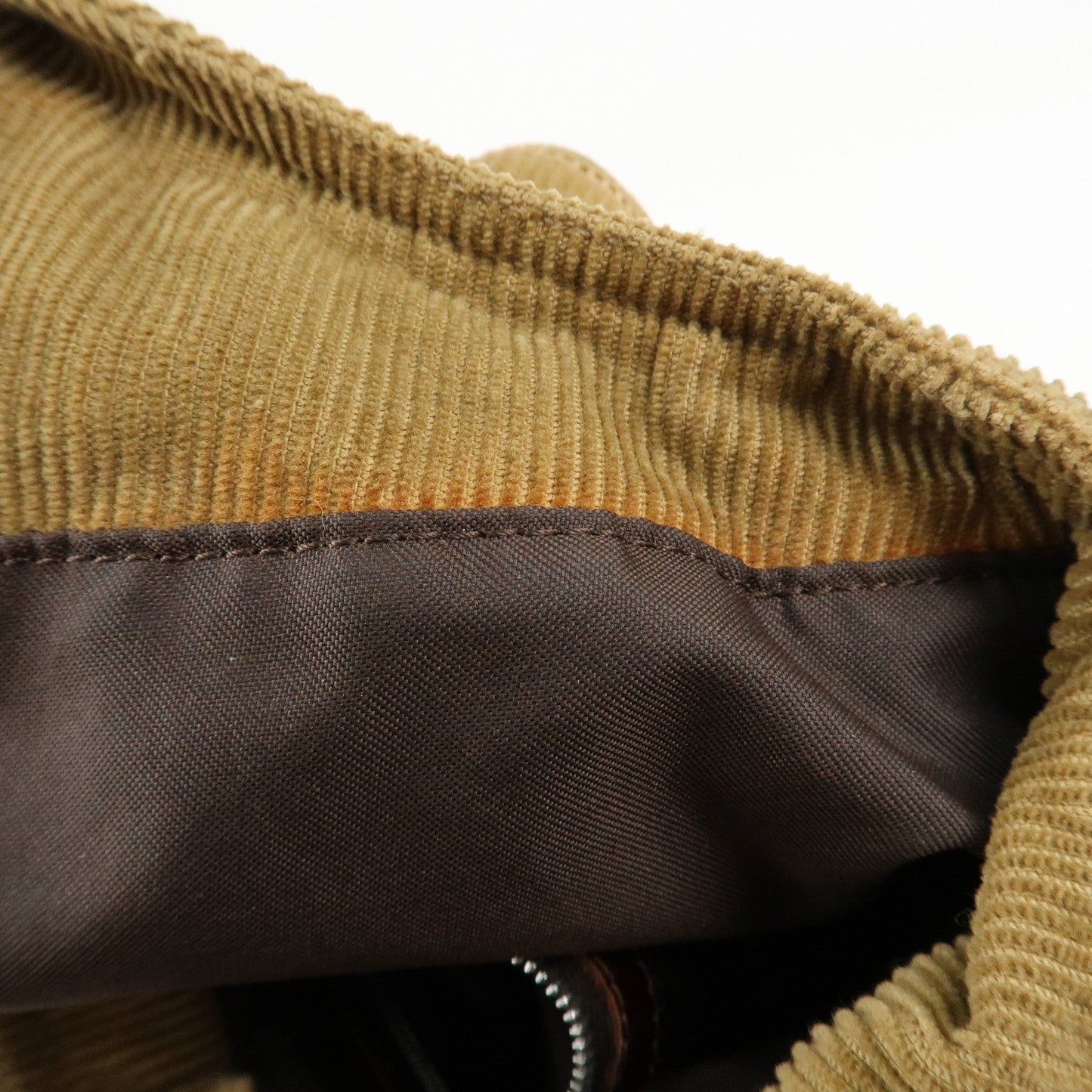 FENDI Corduroy Shoulder Bag 20686  d