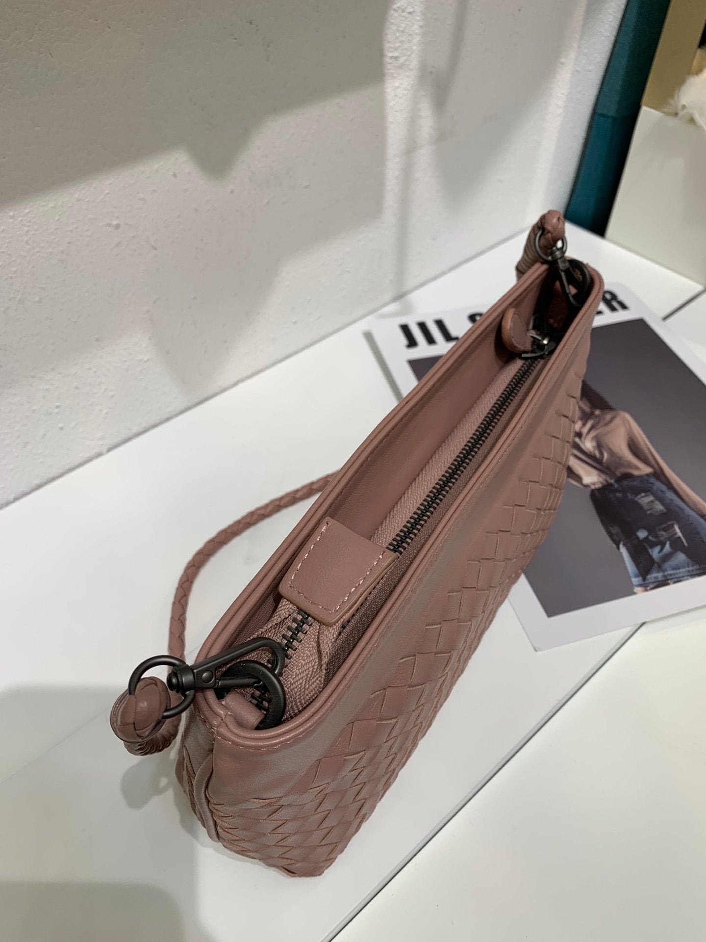 Top Quality Clutch Bag Brown, For Women, Bags 9.8in/25cm