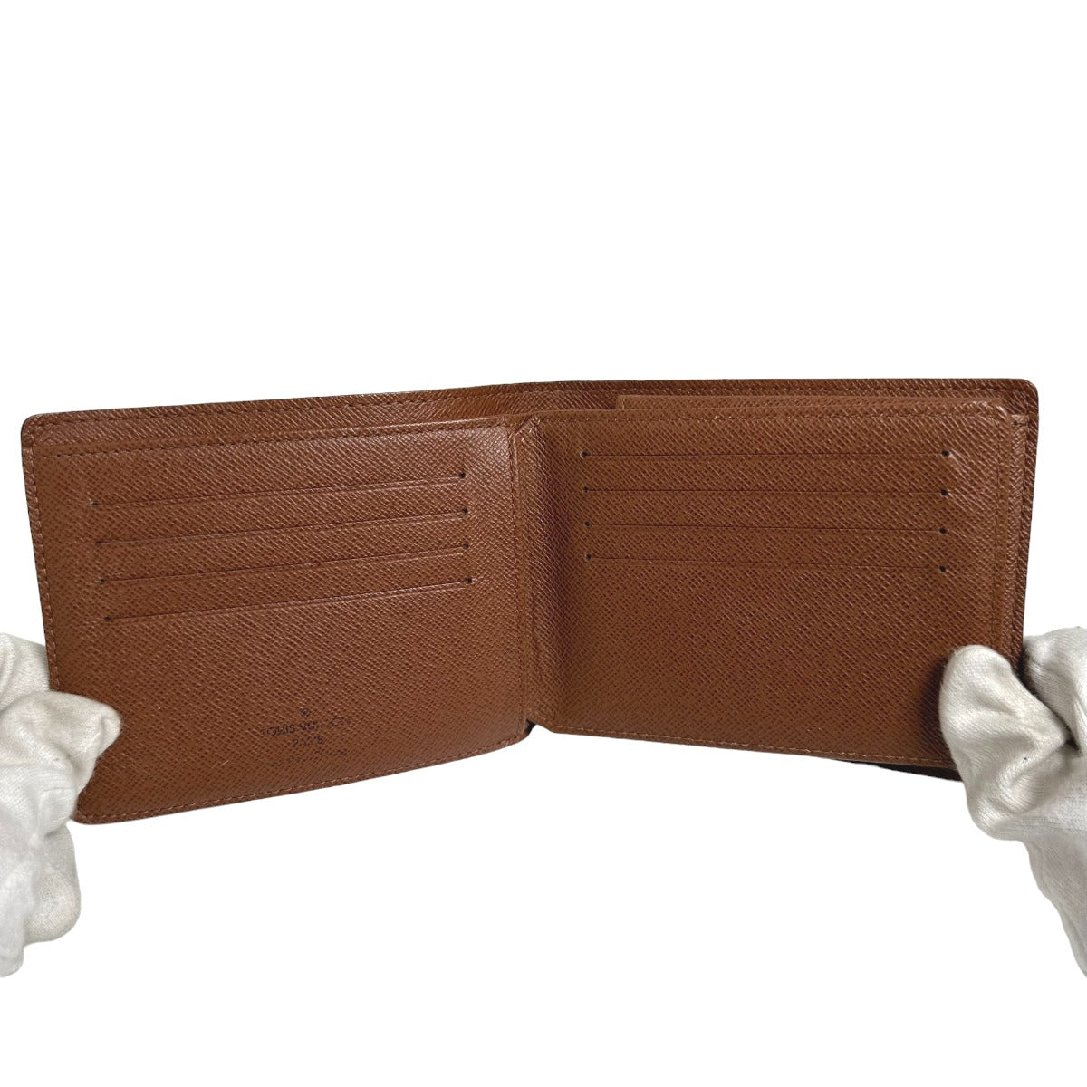 LOUIS VUITTON Bifold Wallet M60026 Monogram canvas Brown Bifold Wallet Monogram Portefeuille Florin unisex(Unisex)  d