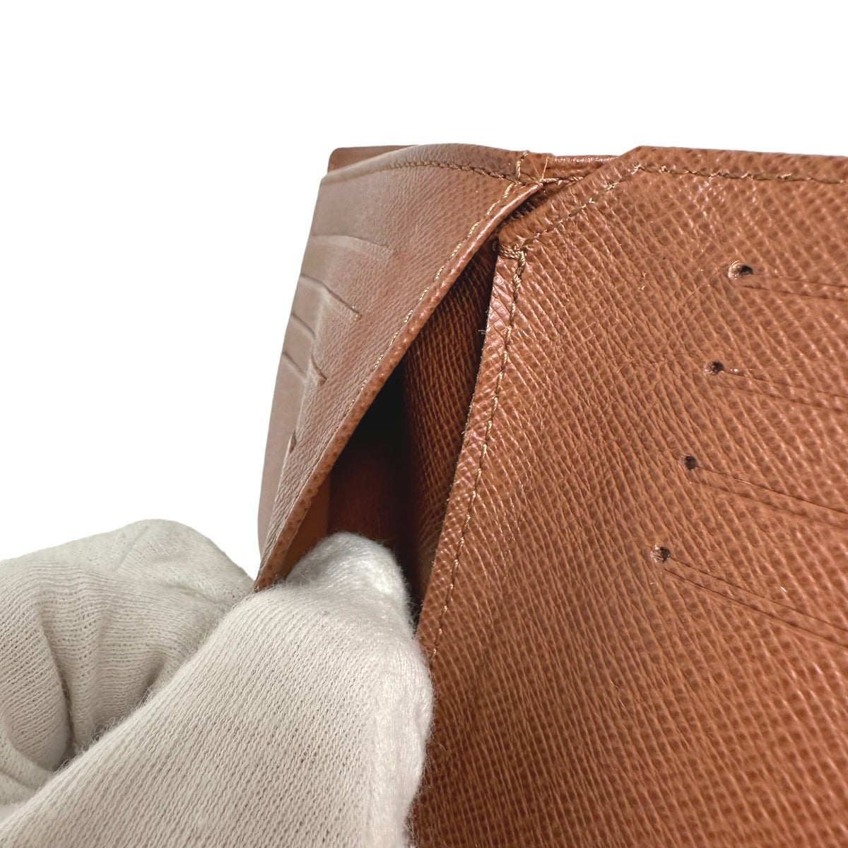 LOUIS VUITTON Bifold Wallet M60026 Monogram canvas Brown Bifold Wallet Monogram Portefeuille Florin unisex(Unisex)  d