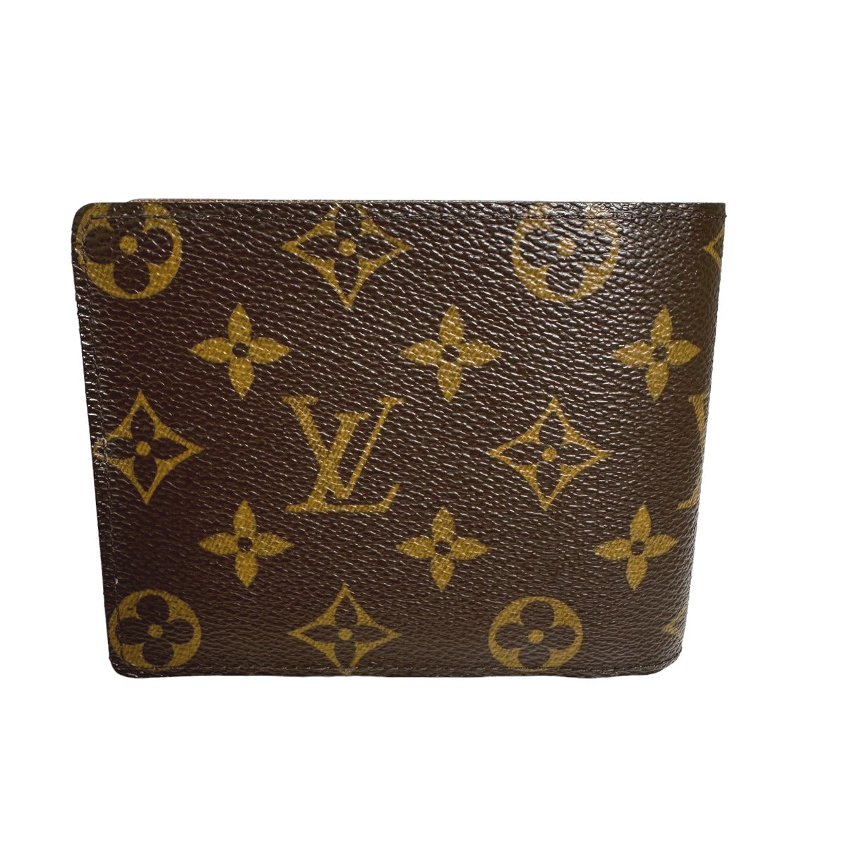 LOUIS VUITTON Bifold Wallet M60026 Monogram canvas Brown Bifold Wallet Monogram Portefeuille Florin unisex(Unisex)  d