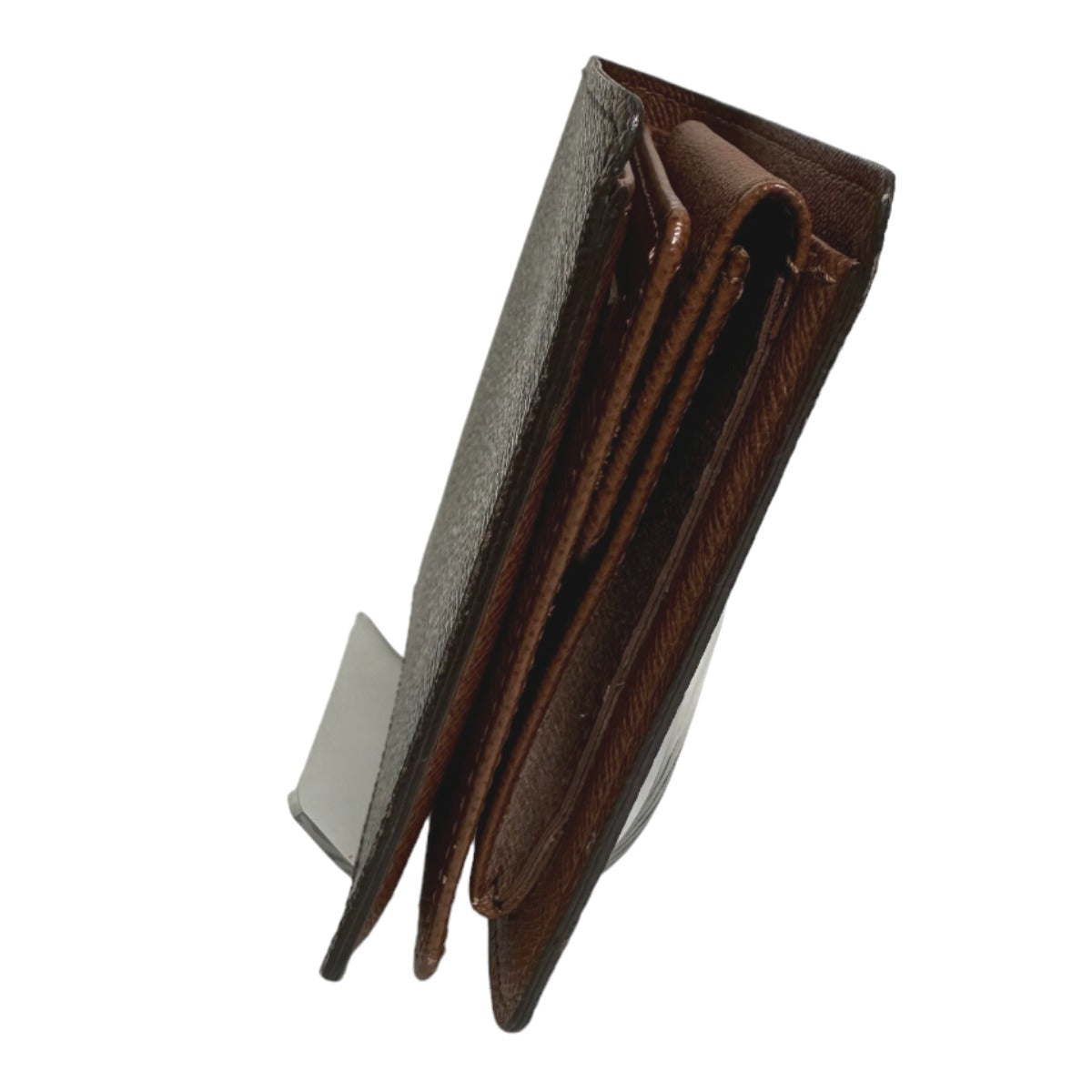 LOUIS VUITTON Bifold Wallet M60026 Monogram canvas Brown Bifold Wallet Monogram Portefeuille Florin unisex(Unisex)  d