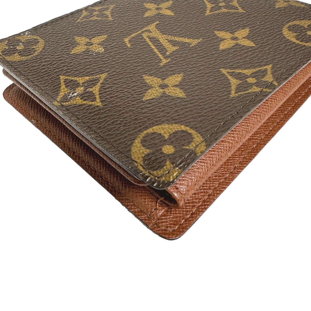 LOUIS VUITTON Bifold Wallet M60026 Monogram canvas Brown Bifold Wallet Monogram Portefeuille Florin unisex(Unisex)  d