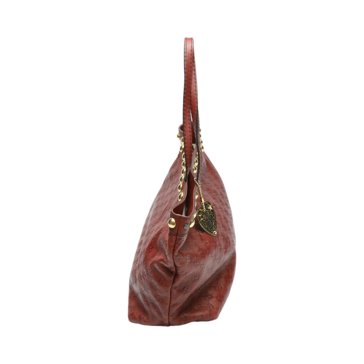 GUCCI Tote Bag 207291 leather Red Handbag Guccisima 207291 Women