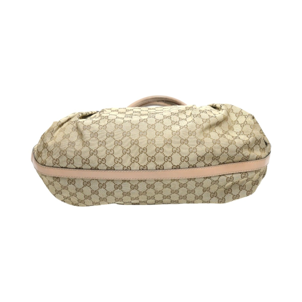 GUCCI Tote Bag 269951 GG canvas, leather beige Handbag GG pattern scarlet Women