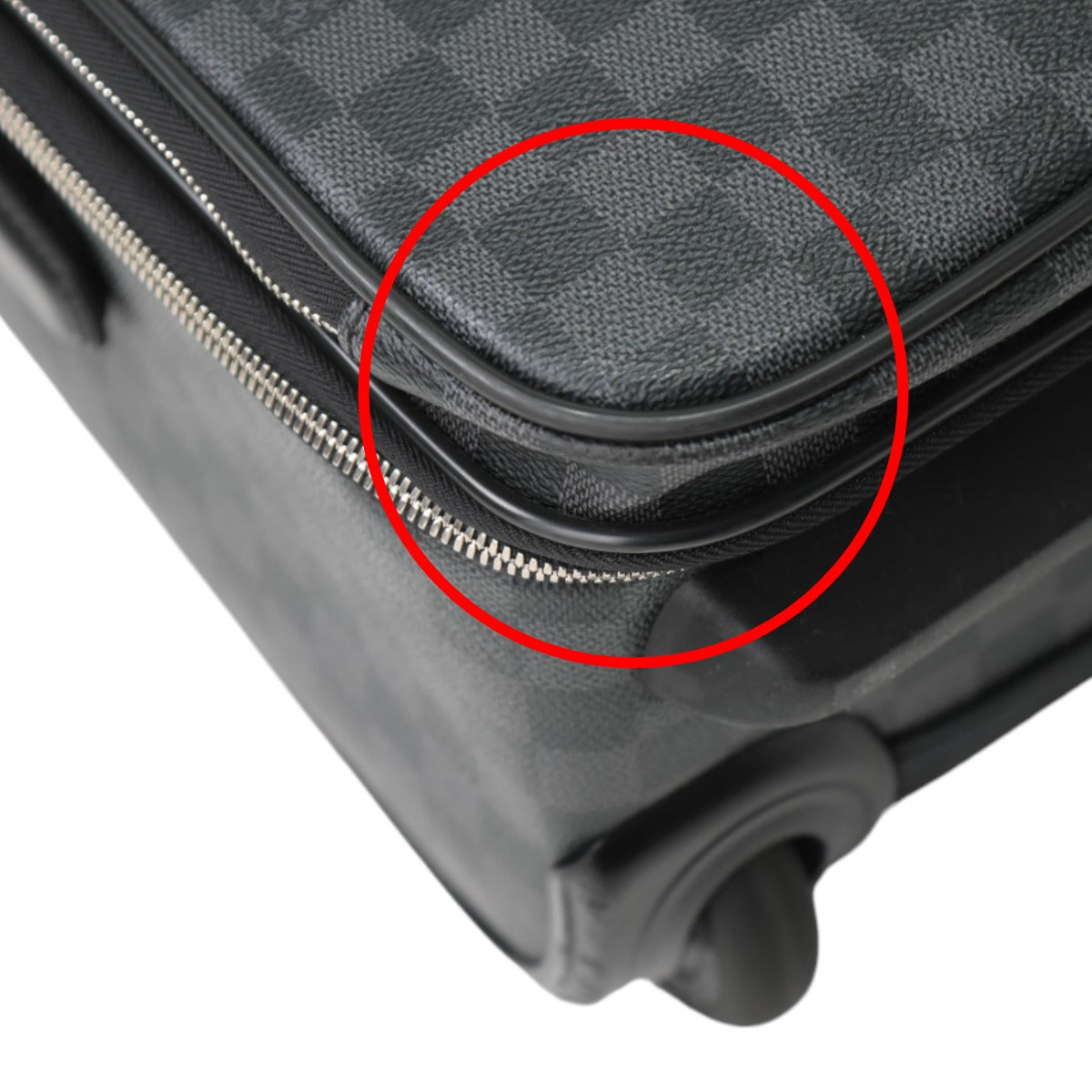 LOUIS VUITTON Carry Bag N23300 Damier Grafitto Canvas gray Travel bag on casters Damier Pegas 55 unisex(Unisex)  d