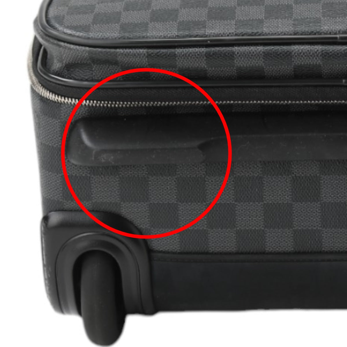 LOUIS VUITTON Carry Bag N23300 Damier Grafitto Canvas gray Travel bag on casters Damier Pegas 55 unisex(Unisex)  d
