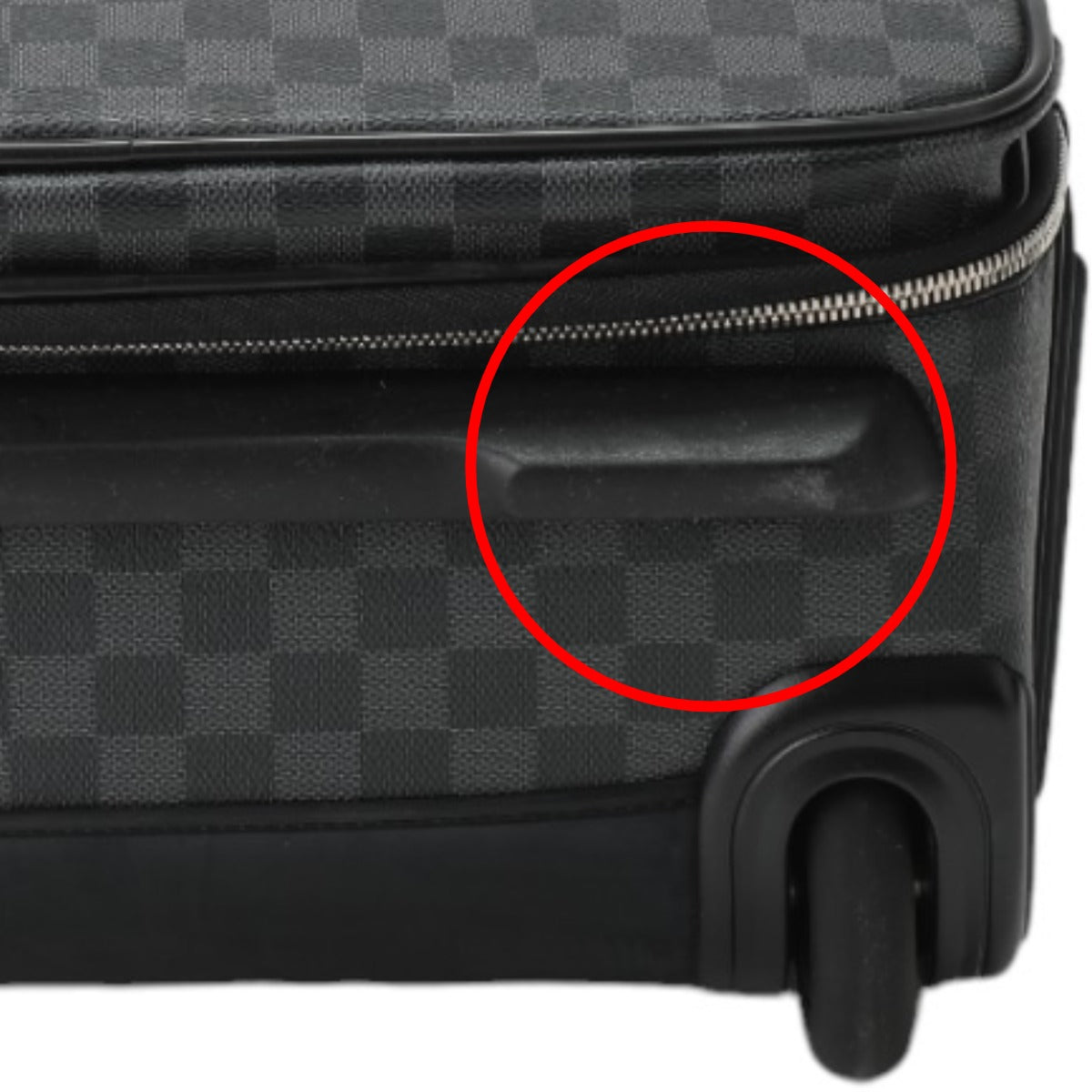 LOUIS VUITTON Carry Bag N23300 Damier Grafitto Canvas gray Travel bag on casters Damier Pegas 55 unisex(Unisex)  d