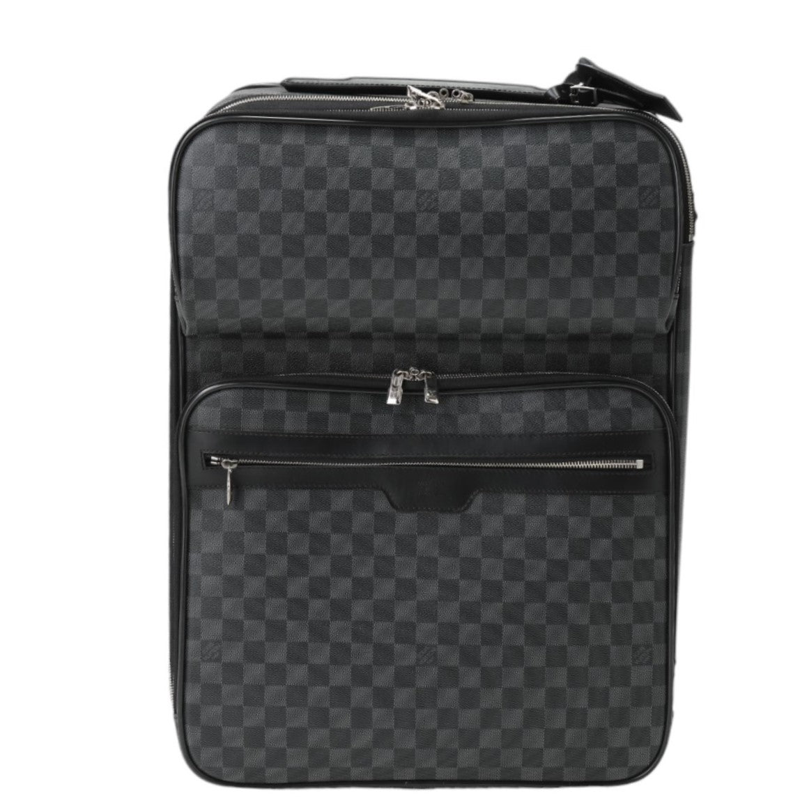 LOUIS VUITTON Carry Bag N23300 Damier Grafitto Canvas gray Travel bag on casters Damier Pegas 55 unisex(Unisex)  d