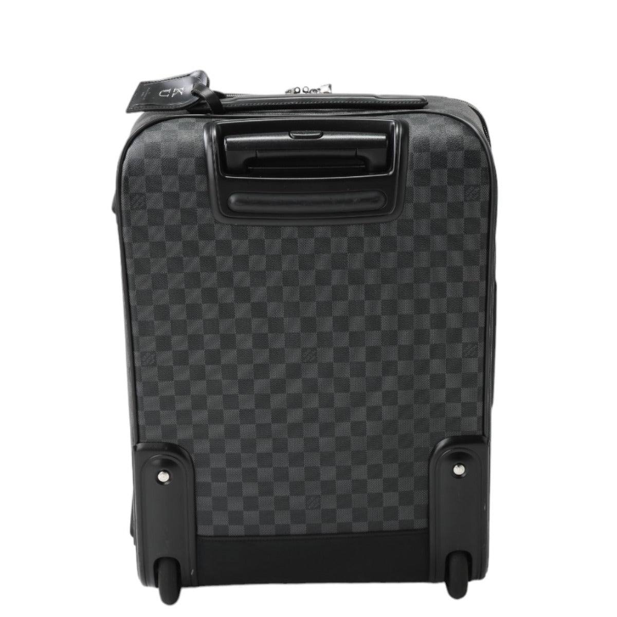 LOUIS VUITTON Carry Bag N23300 Damier Grafitto Canvas gray Travel bag on casters Damier Pegas 55 unisex(Unisex)  d