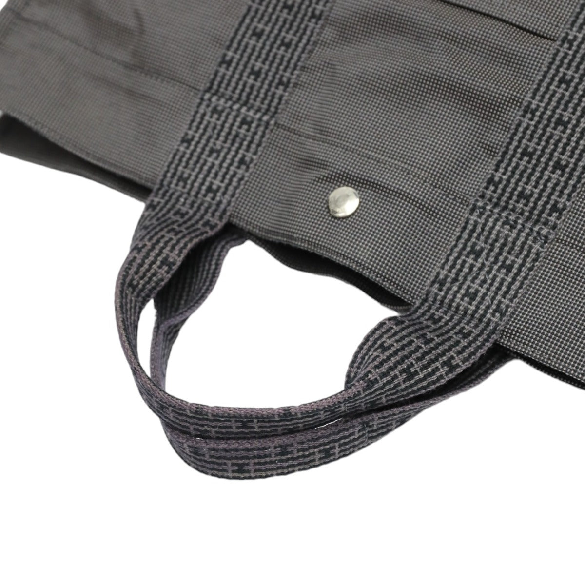 HERMES Tote Bag canvas gray Tote Bag Fool ToeMM Her Line mens(Unisex)  d