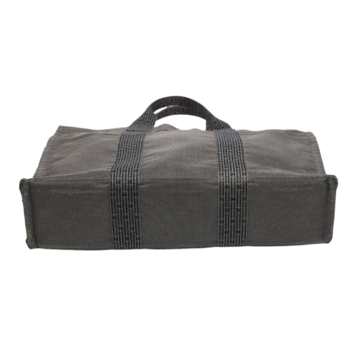 HERMES Tote Bag canvas gray Tote Bag Fool ToeMM Her Line mens(Unisex)  d