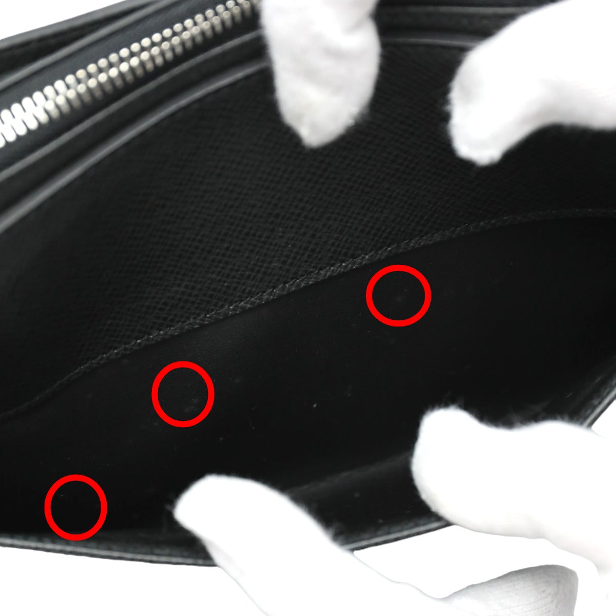 LOUIS VUITTON business bag M30182 Taiga black business bag Taiga Baikal Aldwards mens  d