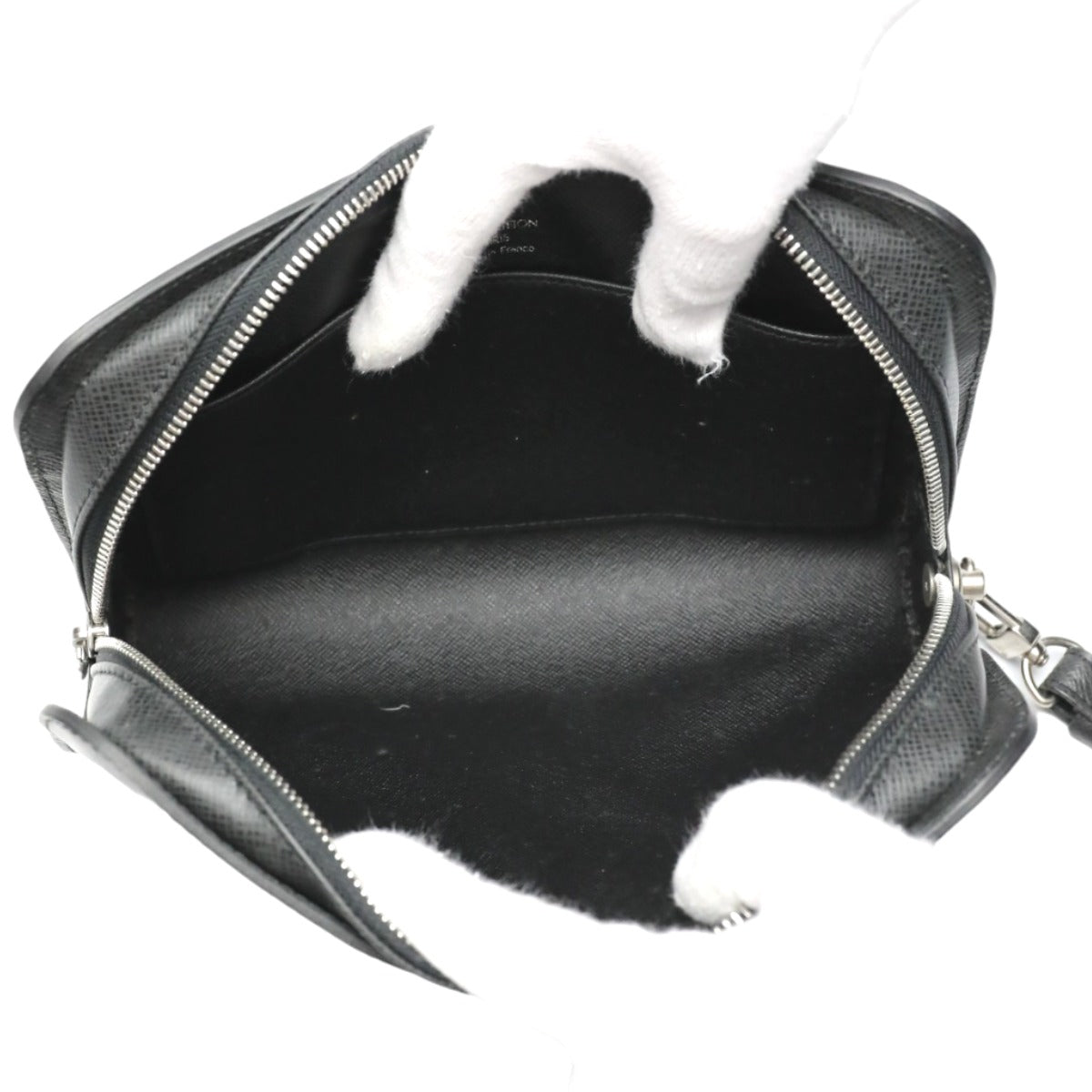 LOUIS VUITTON business bag M30182 Taiga black business bag Taiga Baikal Aldwards mens  d