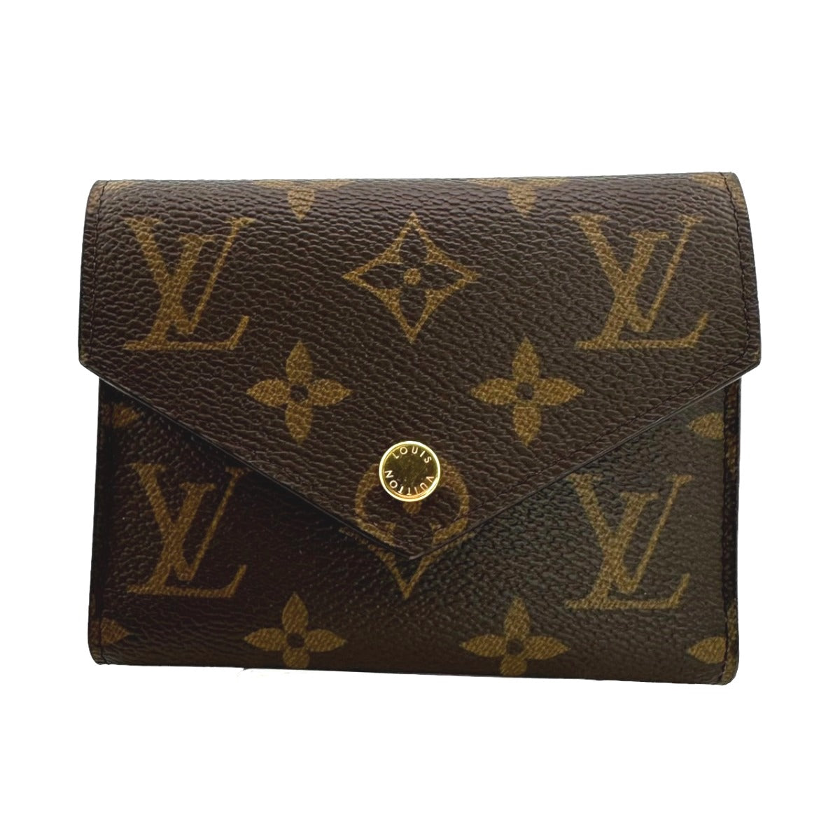 LOUIS VUITTON Coin case M41938 Monogram canvas Fuchsia Coin purse with Card Case Monogram Portefeuille Victorine Women  d