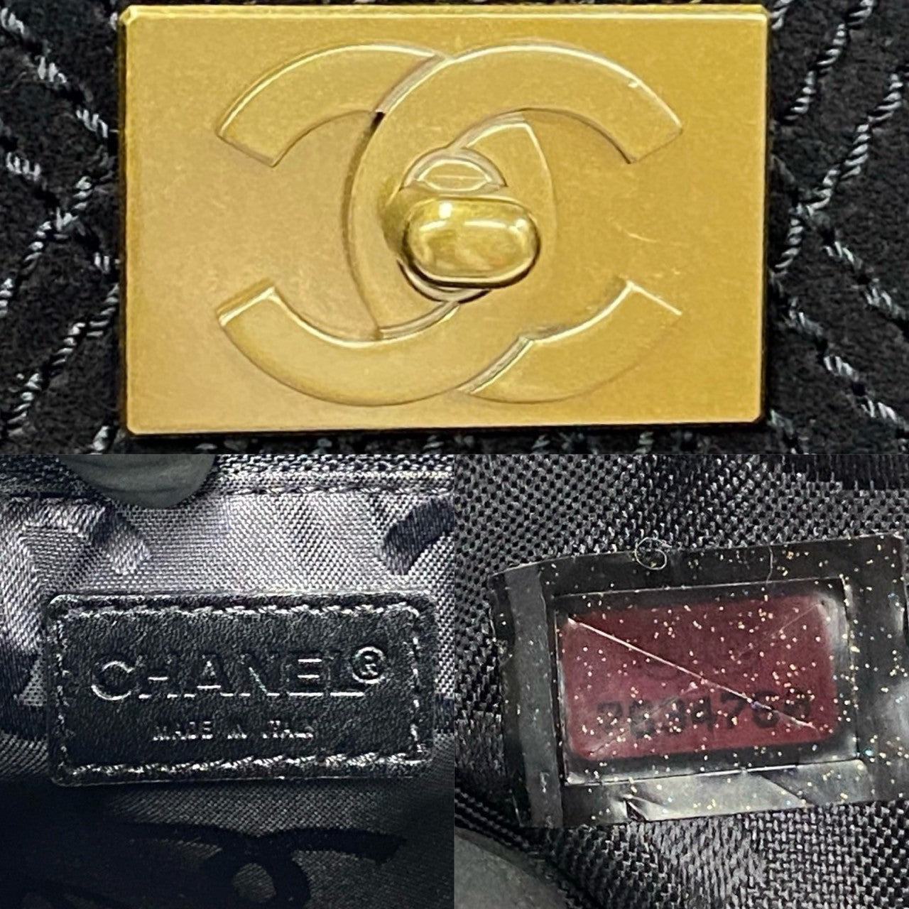 Chanel Suede Tote Bag
