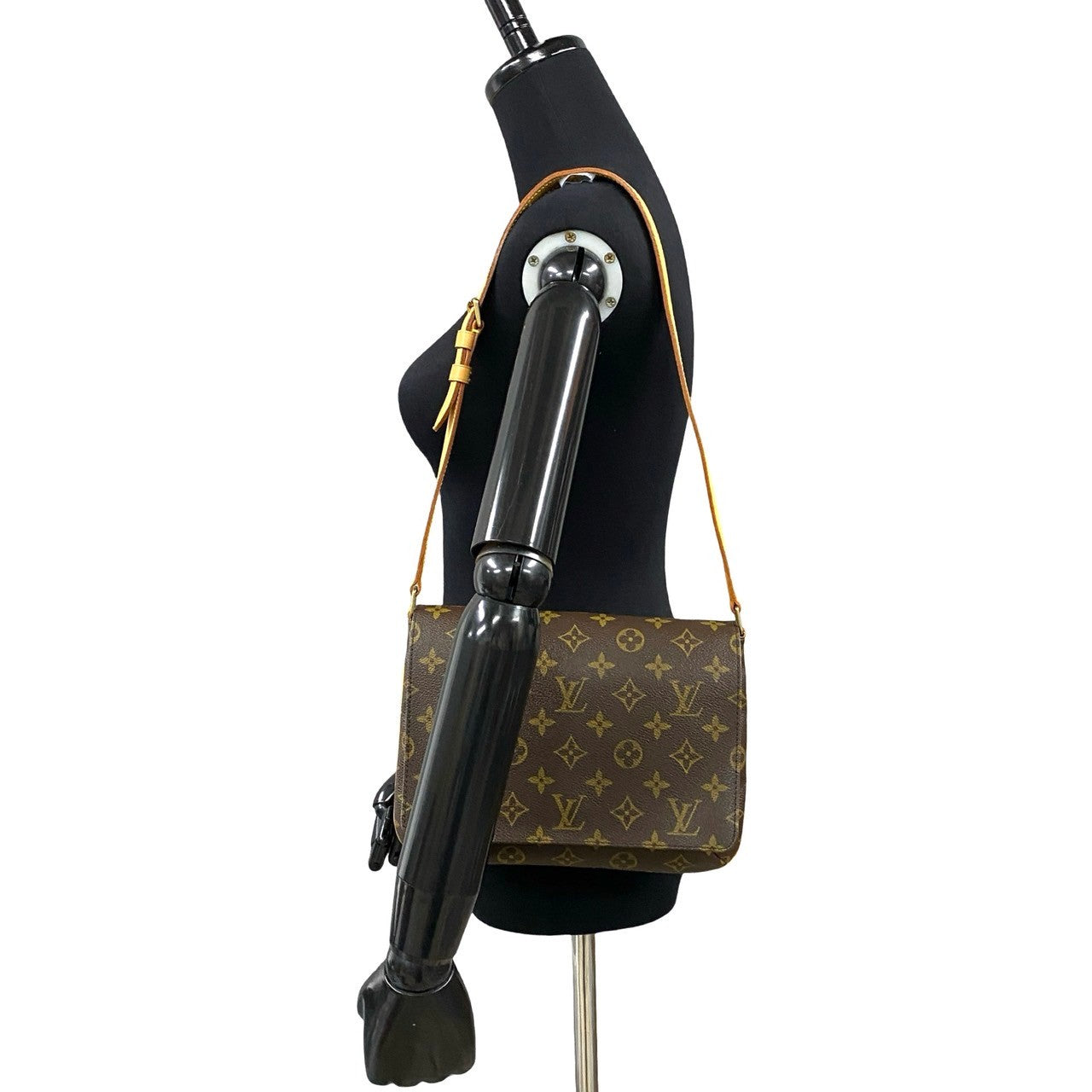 LOUIS VUITTON Shoulder Bag M51388 Leather, PVC Brown Monogram M tte Tango Long mens(Unisex)