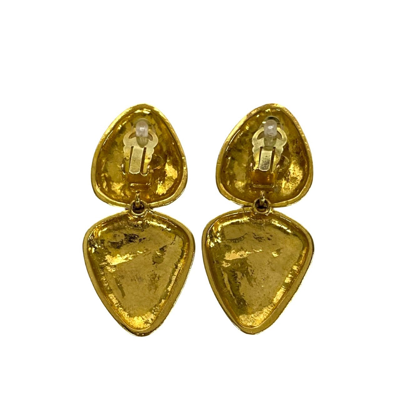 Chanel   Coco Mark Earrings Gold