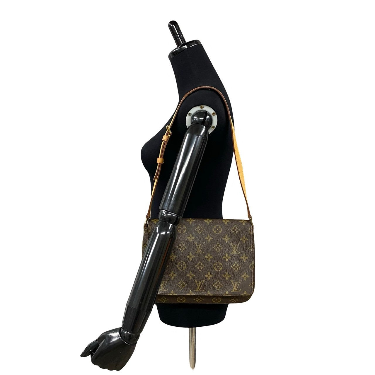 LOUIS VUITTON Shoulder Bag M51257 Leather, PVC Brown Monogram M tte tango mens(Unisex)
