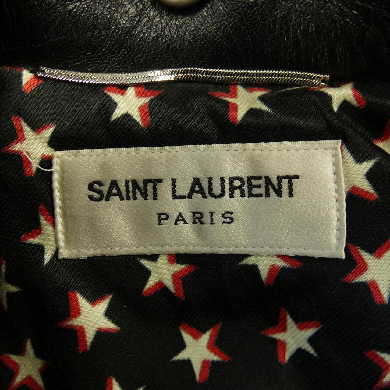 Saint Laurent Leather Riders Jacket