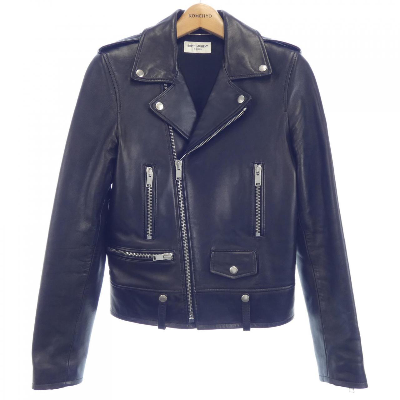 Saint Laurent Leather Riders Jacket