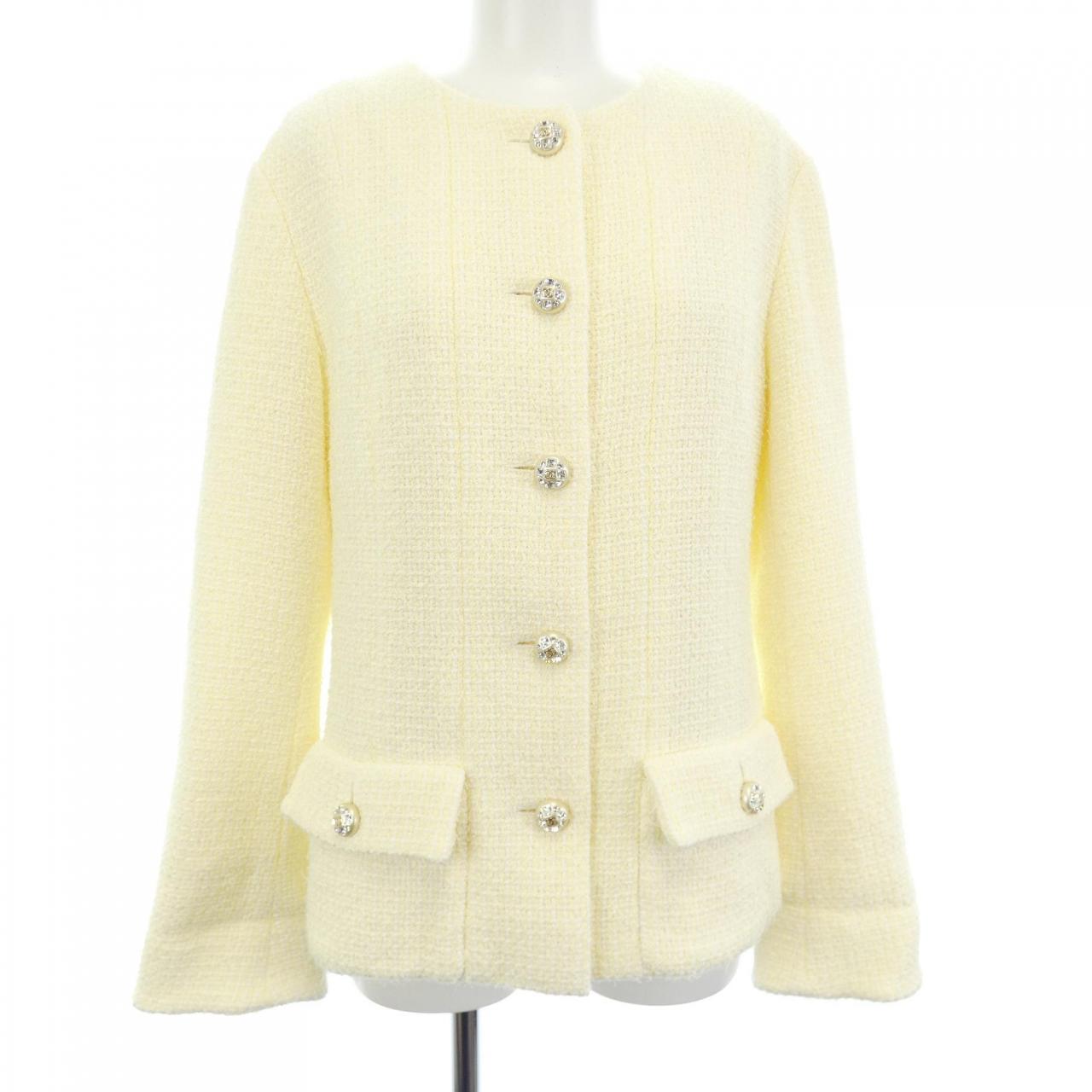 Chanel P74764V66453 Collarless Jacket Jacket