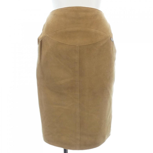 Chanel Leather Skirt