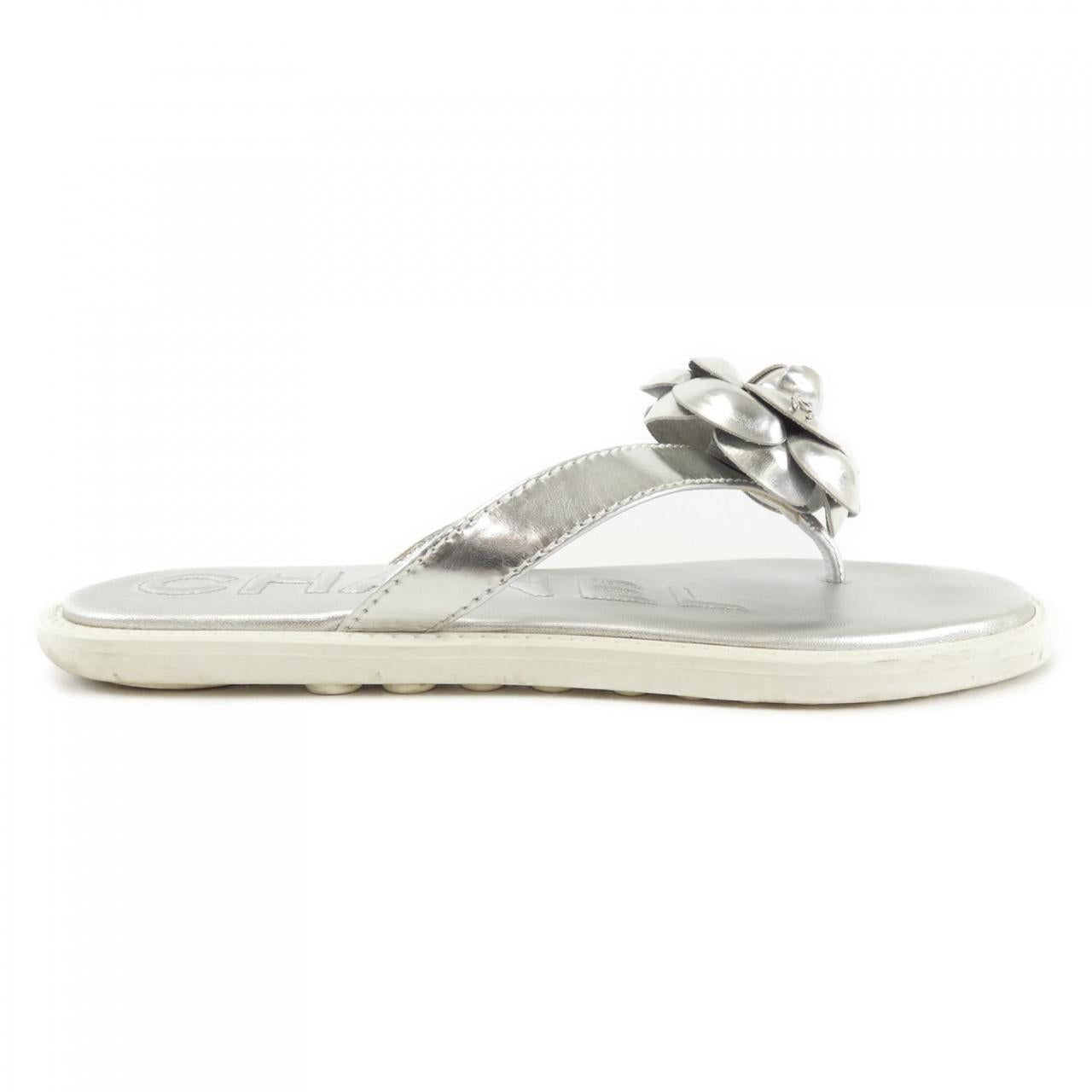 Chanel G31577X50299 IRI Patented Calf Sandals
