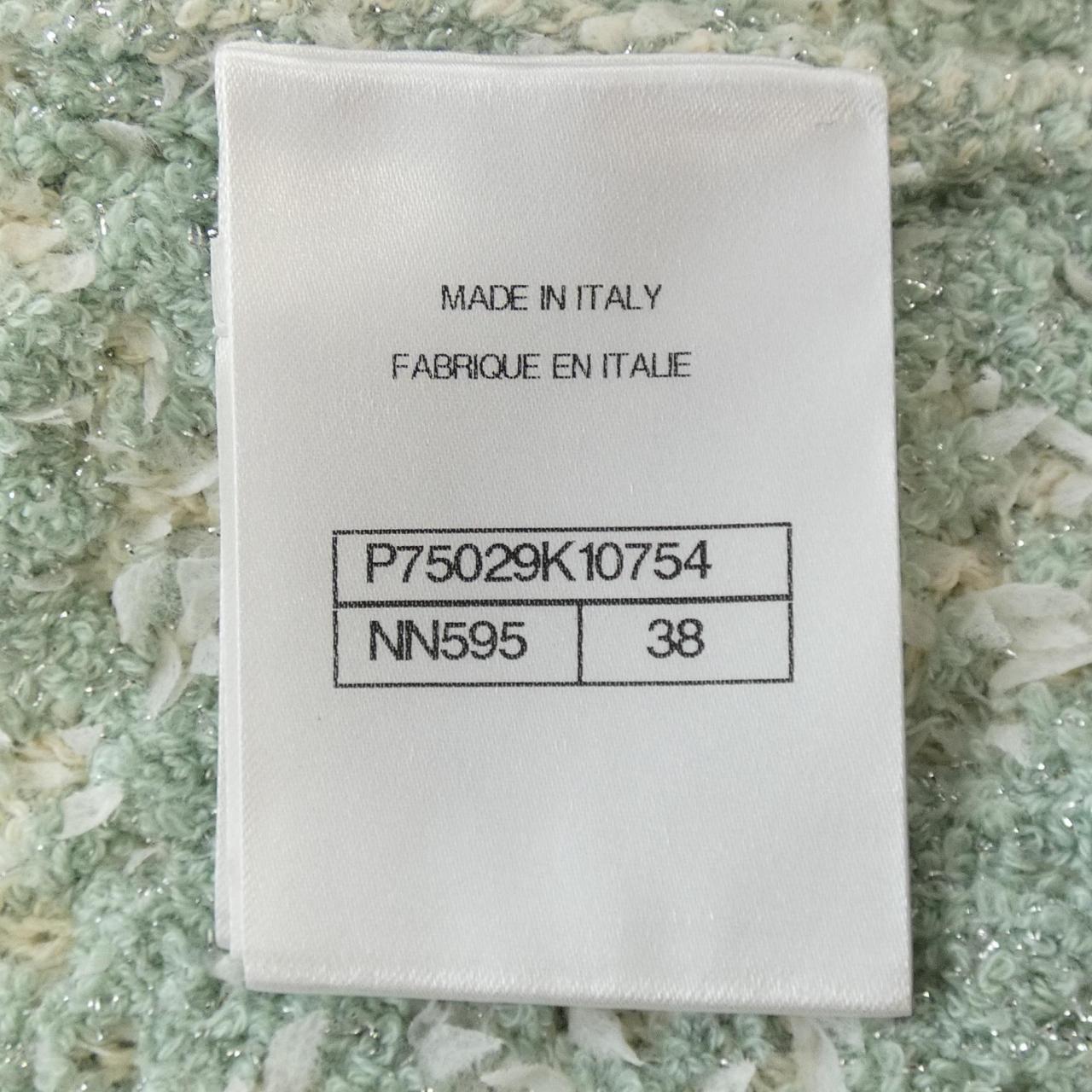 Chanel P75029K10754 Cashmere Blend Collarless Jacket
