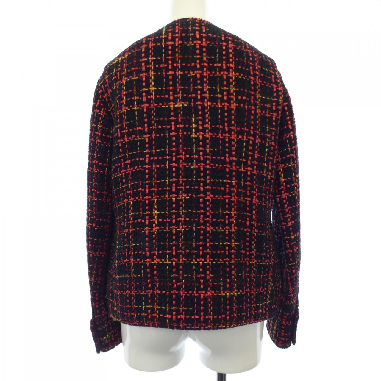 Chanel P73176V64615 Cashmere Blend Collarless Jacket