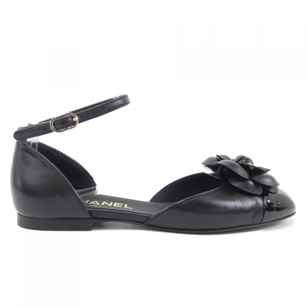Chanel G45497B15866 Lambskin Patent Calfskin Shoes
