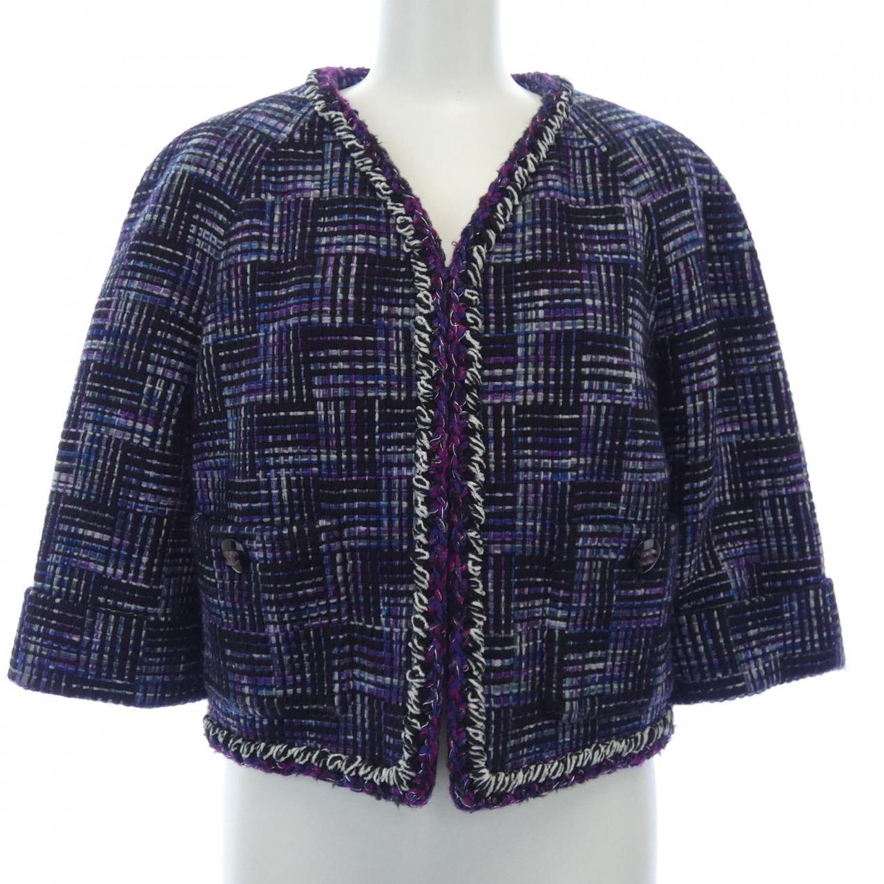 Chanel P75467V67167 23A Collarless Jacket