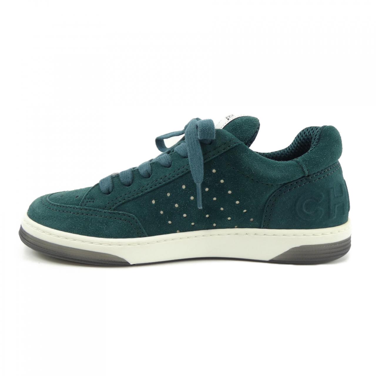 Chanel G39225X56651 Calfskin Sneakers