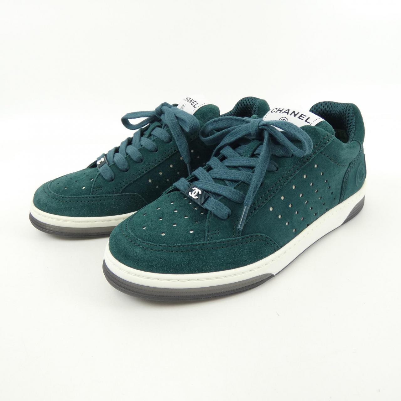Chanel G39225X56651 Calfskin Sneakers