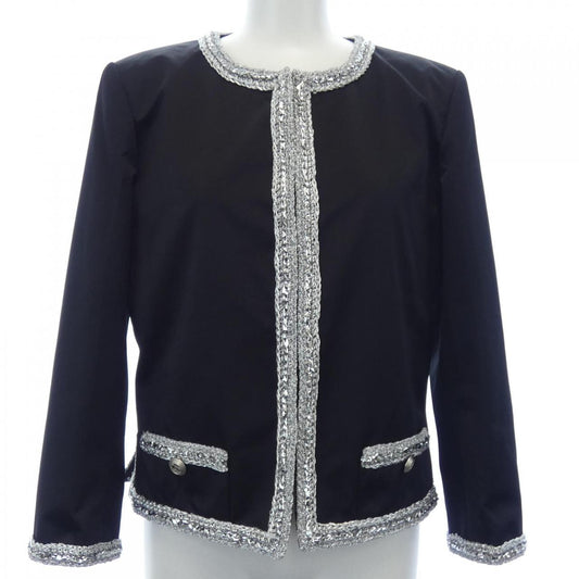 Chanel P64052V60050 Silk Collarless Jacket