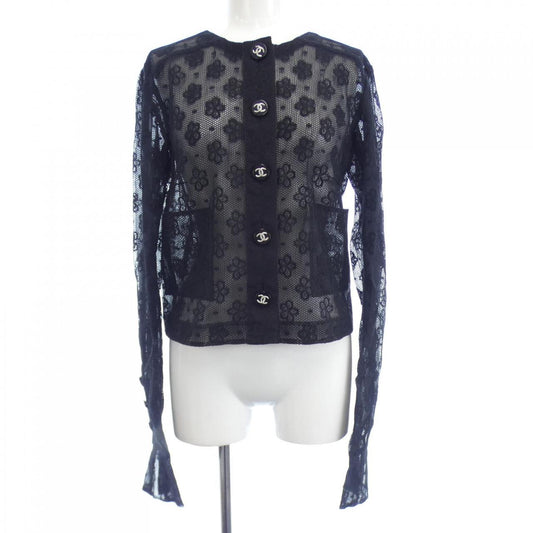 Chanel P75162V66915 Collarless Jacket