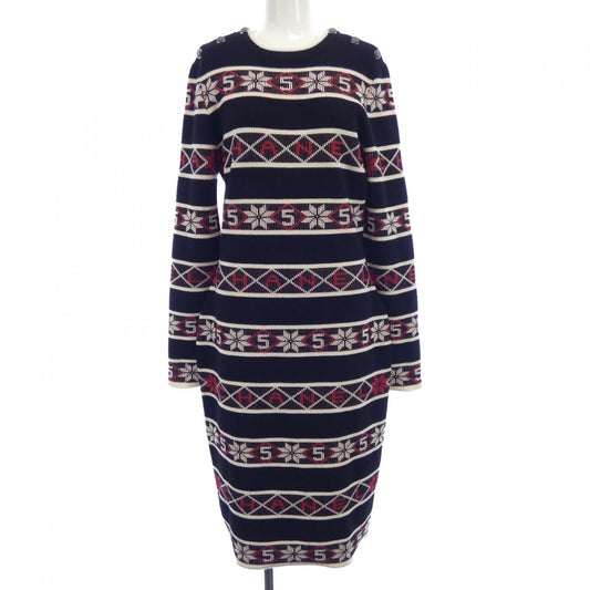 Chanel P62575K48044 Cashmere Dress